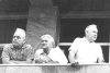 с М.Г.Мещеряковым и П.А.Черенковым, Тбилиси, 1976